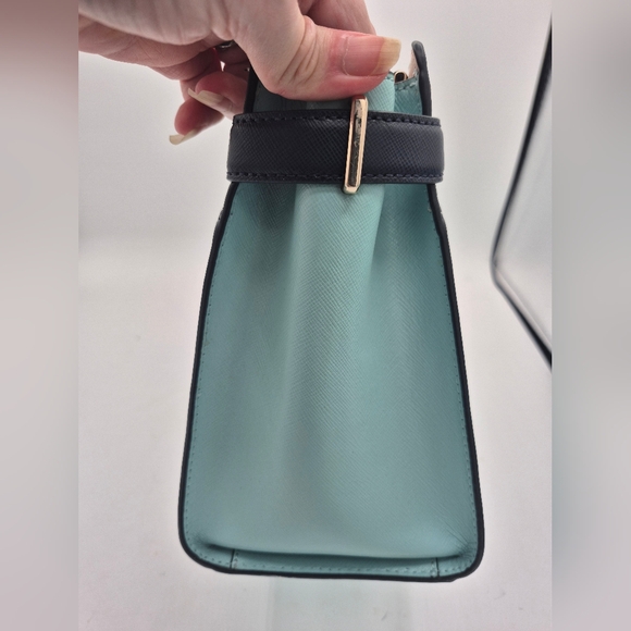 Kate spade staci medium saffiano leather satchel purse with matching wallet - Picture 9 of 16